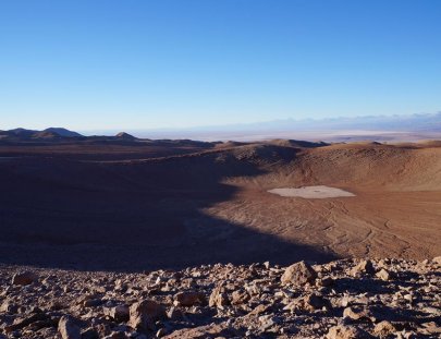 Expedition to the Monturaqui crater in Chile, the biggest crater in all Southamerica - Museo del Meteorito