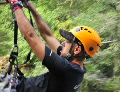 Los Veranos Canopy-An action packed day of Canopy in a beautiful river valley