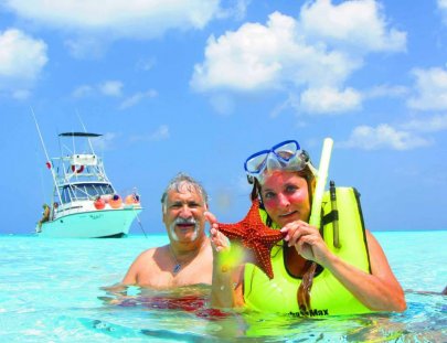 descubre aguas cristalinas y estrellas de mar - Aquadventures