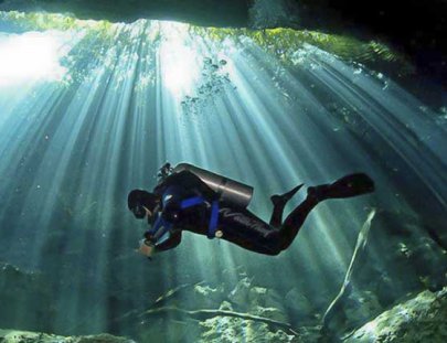 La aventura de Buceo en cuevas - Ramon Zapata Divers