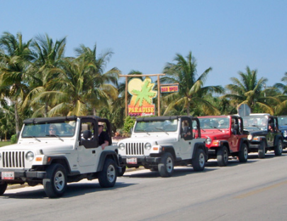 Aventura  en Jeep con tour de Snorkel de cinco horas - Safe Tours Cozumel