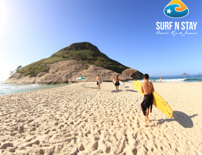 Aprende a Surfear con Profesionales en Brasil - Rio Surf n Stay