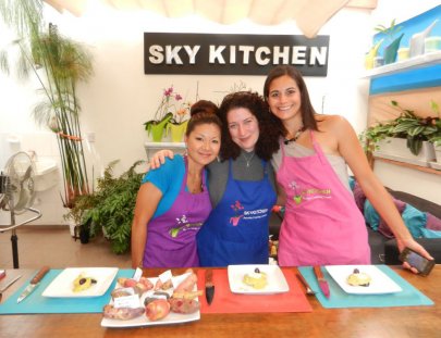 Peruvian cooking class on our rooftop terrace with a great view over Lima! - SkyKitchen