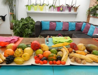 Skykitchen-Peruvian cooking class on our rooftop terrace with a great view over Lima!