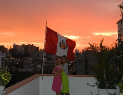 Skykitchen-Peruvian cooking class on our rooftop terrace with a great view over Lima!