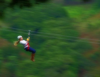 Antigua Canopy Tours-¡9 tiros en canopy de 40-500 metros de distancia!