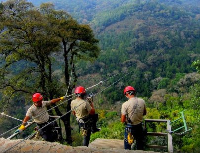 Antigua Canopy Tours-Canopy para grupos grandes