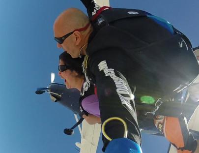 Skydive Mexico-Tandem Skydive and freefall 
