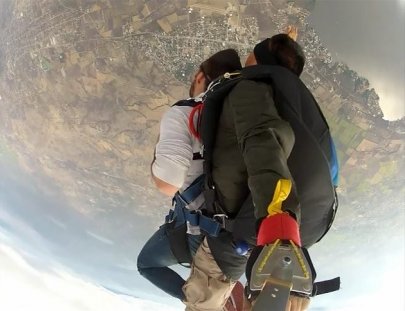 Skydive Mexico-Tandem Skydive and freefall 