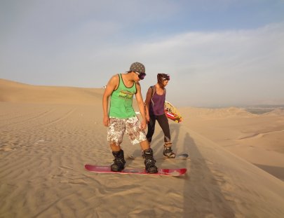 Sandride Sandboarding Lima-4x4 Lima desert tour & Sandboarding