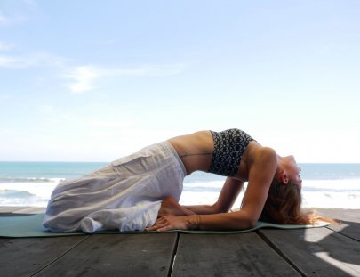 Nicole Vayssier-Clase privada de yoga con Nicole 