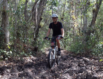 Old Town Outfitters-4 hour bike tour on Mayan pathways around Agua Volcano! 