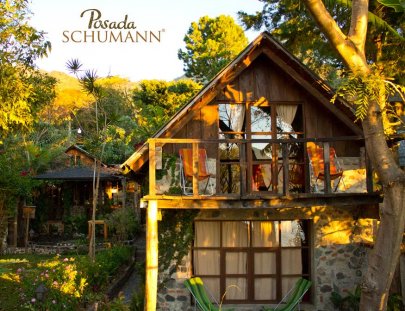 Disfrutar en San Marcos de la brisa refrescante de la tarde en el lago - Posada Schumann