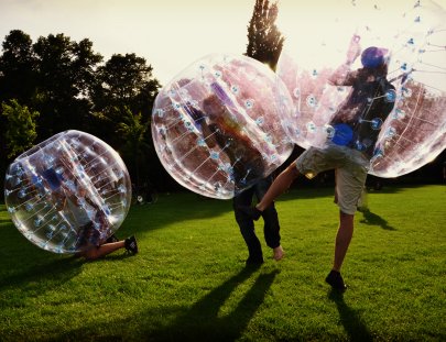 ¡Juega Smashballs con familia y amigos a domicilio! - Paintball La Cabaña