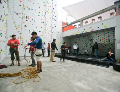 Pirqa-develop your skill in this indoor rock climbing experience