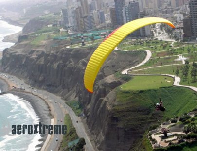 Aeroextreme-Tandem Paragliding over Miraflores