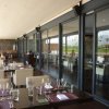Bodegas Septima-A restaurante with a view of The Andes