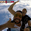 Sky Dive Foz-Freefalling from the sky at speeds up to 250 km / hr 