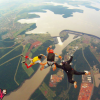 Sky Dive Foz-Freefalling from the sky at speeds up to 250 km / hr 