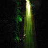 Ktalyst-Dos descensos de rappel nocturno sobre una catarata de 42 metros 