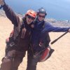 Oasisfly Parapente Chile-Tandem paragliding above the desert in Palo Buque, Chile