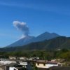 Hotel Posada La Merced-Stay at a hotel with a direct view to the Agua volcano just around the corner of a colonial church