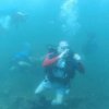 El Salvador Divers-Diving in Ilopango Lake , El Salvador