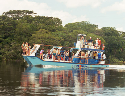 Catamaran Puertorinoco-Catamaran cruise on the Orinoco and Caroni Rivers