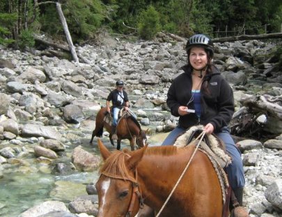 Cabalgatas Cachamó-Horseback expedition at Cochamo Valley
