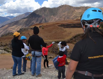 Maras Adventure-Flight Of The Condor Extreme Zipline in the Andes