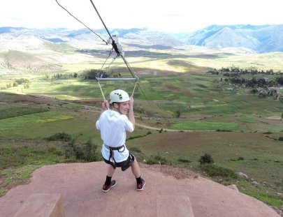 Maras Adventure-Flight Of The Condor Extreme Zipline in the Andes