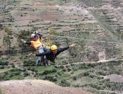 Flight Of The Condor Extreme Zipline in the Andes - Maras Adventure