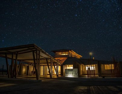 El primer hotel hecho de sal en el mundo - El Palacio de Sal