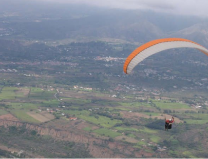 Gravity Tours-Tandem paragliding through the Mountains of Gonzales` Valley 