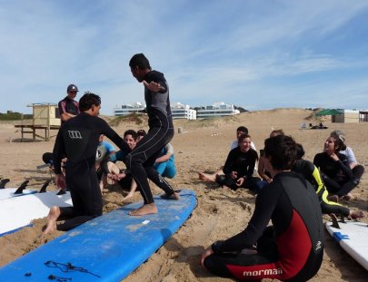 Surf H2o-Learn to surf on the Beach of Punta del Este