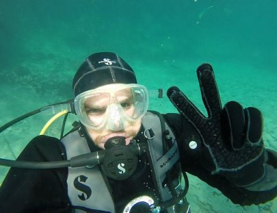 Las Tacas Dive Ressort-First time scuba dive in confined waters