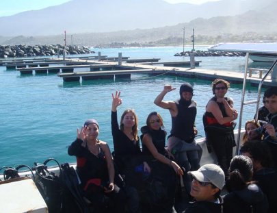 Las Tacas Dive Ressort-First time scuba dive in confined waters