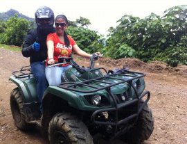 Cuadritour El Salvador-Adventure ATV tour on plantation and jungle trails in  El Salvador 