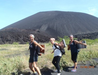 Hokano Aventuras-Sandboarding in an active Nicaraguan volcano