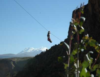 Colca Zip-lining-Zip Lining in the Colca Canyon