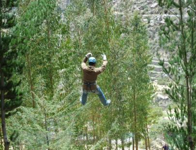 Colca Zip-lining-Zip Lining in the Colca Canyon